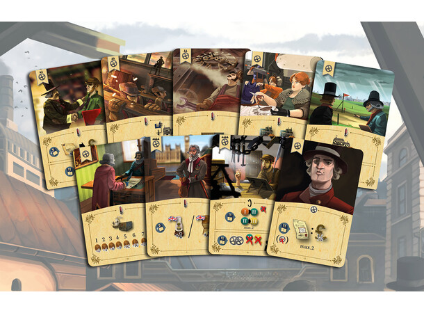 Arkwright The Card Game Brettspill