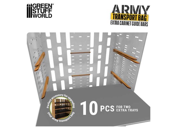 Army Transport Bag - 2 Extra rails Green Stuff World 