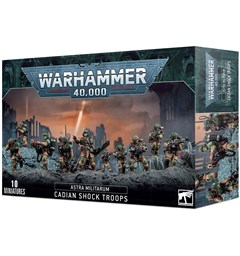 Astra Militarum Cadian Shock Troops Warhammer 40K