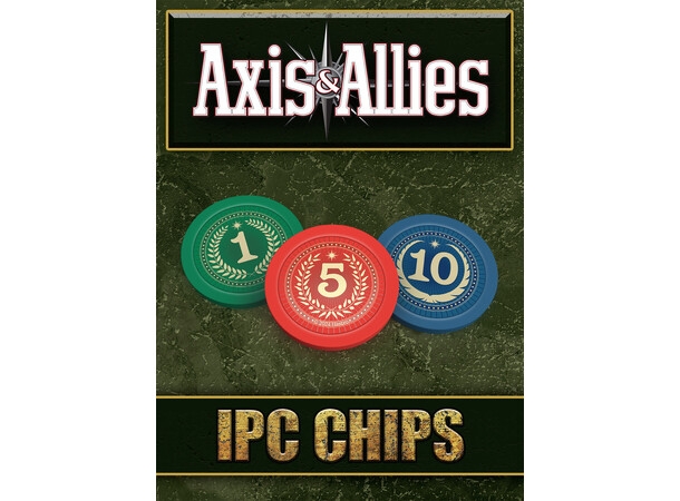 Axis & Allies IPC Chips - 75 stk 
