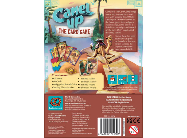 Camel Up The Card Game Kortspel 