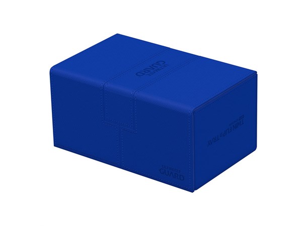 Card Box Twin Flip N Tray 160+ Blå Ultimate Guard Xenoskin Monocolor