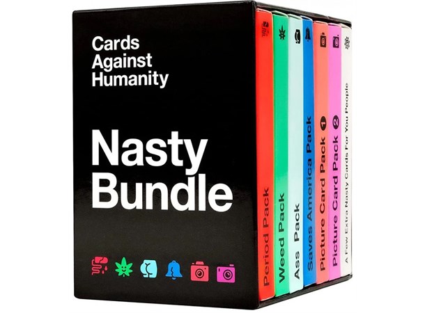 Cards Against Humanity Nasty Bundle Exp Utvidelse til Cards Against Humanity