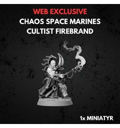 Chaos Space Marines Cultist Firebrand Warhammer 40K Chaos Cultist Firebrand