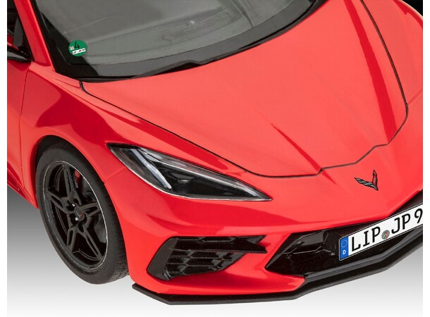 Corvette Stingray C8 Coupe Revell 1:25 Byggesett 