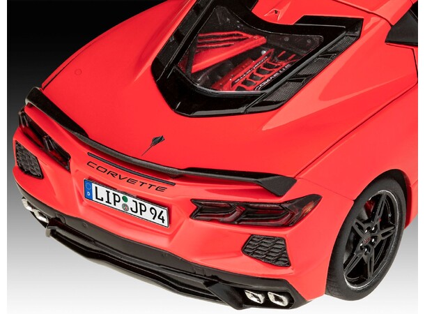 Corvette Stingray C8 Coupe Revell 1:25 Byggesett 