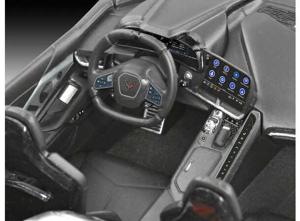 Corvette Stingray C8 Coupe Revell 1:25 Byggesett 