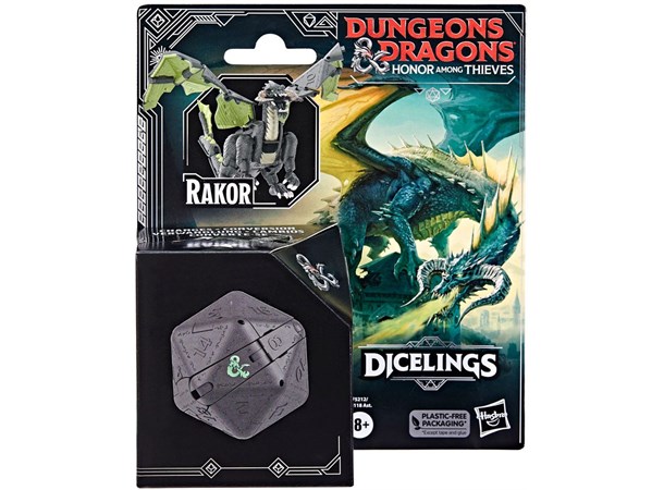 D&D Figur Diceling Rakor Black Dragon Honor Among Thieves