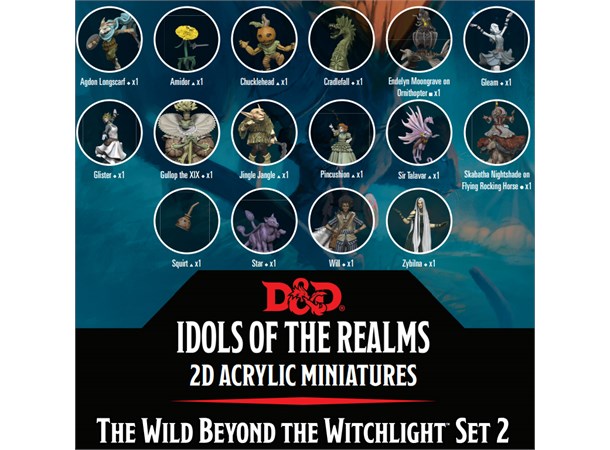 D&D Figur Idols 2D Wild Witchlight 2 Dungeons & Dragons Idols of the Realms
