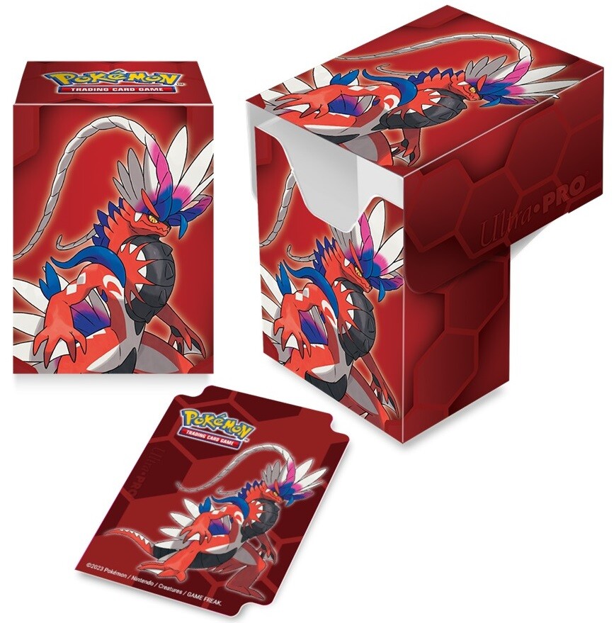 Deck Box Pokemon Koraidon Ultra Pro Deck Box med Divider Gamezone.no