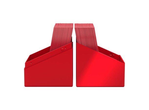 Deck Case Boulder 100+ Solid Rød Ultimate Guard