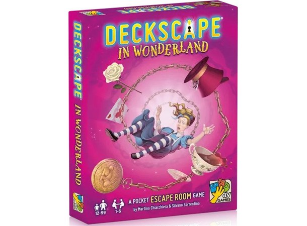 Deckscape In Wonderland Kortspill