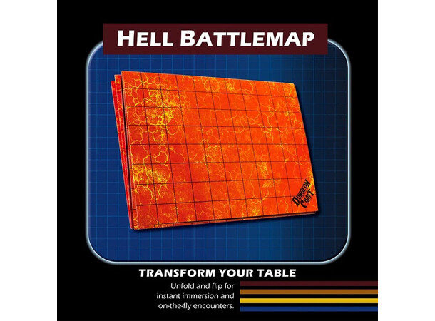 Dungeon Craft Battle Map Hell
