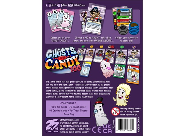 Ghosts Love Candy Too Brettspill