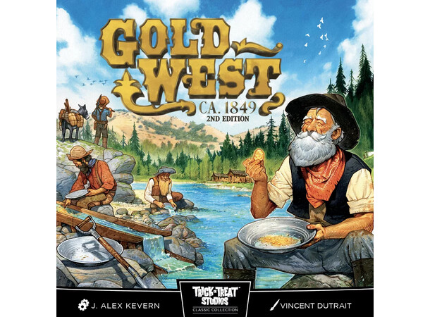 Gold West Brettspill Second Edition