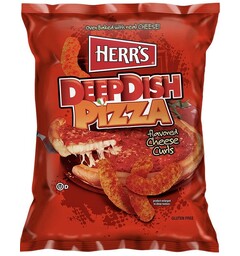 Herrs Cheese Curls Deep Dish Pizza 198g