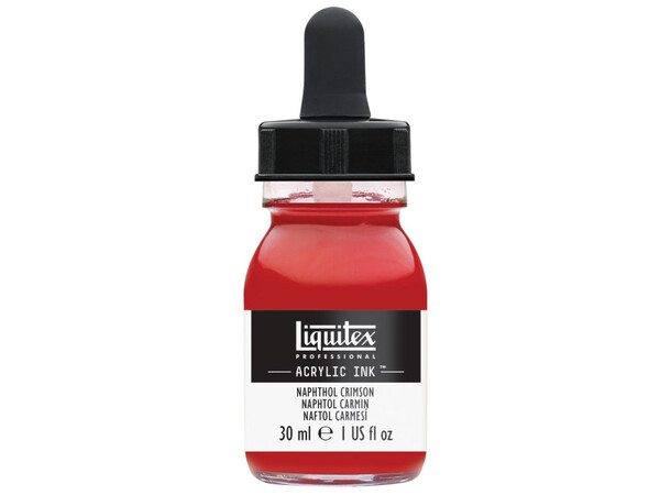 Ink Acrylic Naphthol Crimson Liquitex 292 - 30 ml