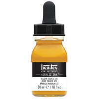 Ink Acrylic Yellow Orange Azo Liquitex 414 - 30 ml
