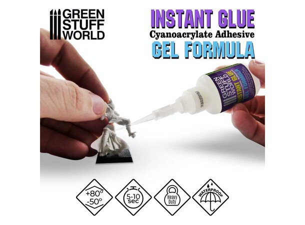 Instant Glue Gel Formula - 20g Green Stuff World
