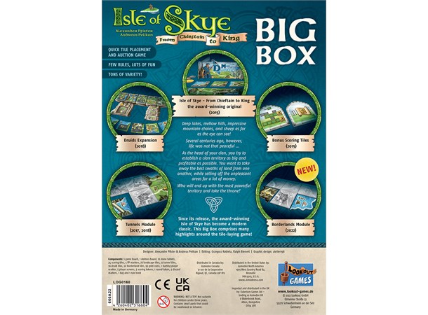 Isle of Skye Big Box Brettspill