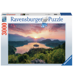 Lake Bled Slovakia 3000 biter Puslespill Ravensburger Puzzle