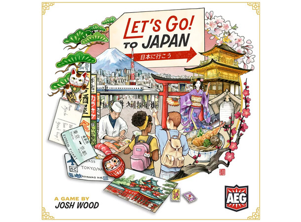 Lets Go To Japan Brädspel 