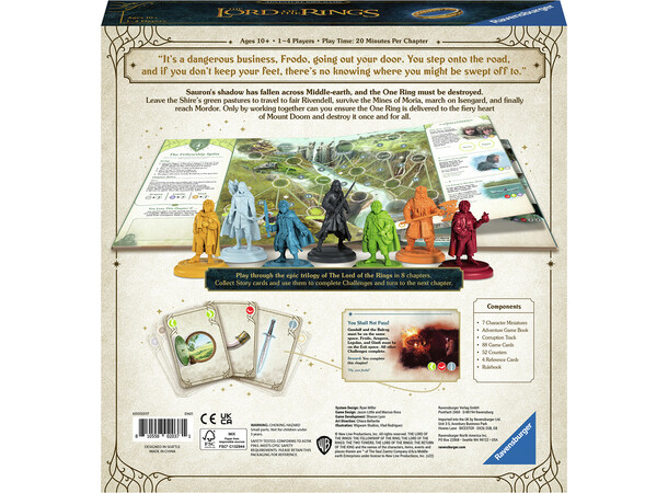 Lord of the Rings Adventure Book Game 