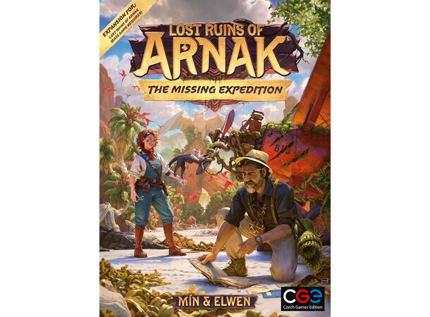 Lost Ruins of Arnak Missing Expedition Expansion till Lost Ruins of Arnak 