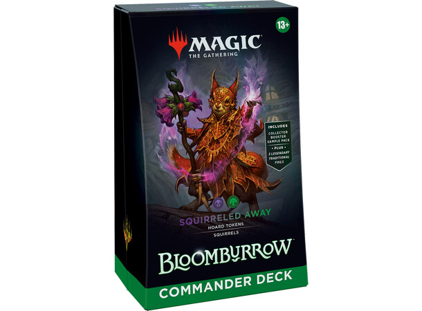 Magic Bloomburrow Commander Deck 4 Squirreled Away
