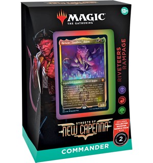 Magic Streets New Capenna Commander Rive Riveteers Rampage 