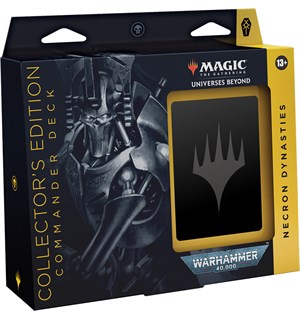 Magic Warhammer 40K Necron Dynasties CE Collectors Edition Commander Deck 