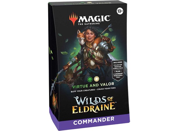 Magic Wilds of Eldraine Commander Virtue Virtue & Valor Commander Deck