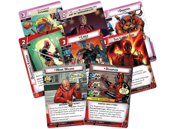 Marvel Champions TCG Deadpool Expansion Utvidelse Marvel Champions The Card Game