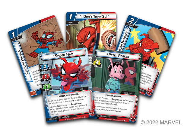 Marvel Champions TCG Spider Ham Exp Expansion Marvel Champions The Card Game 