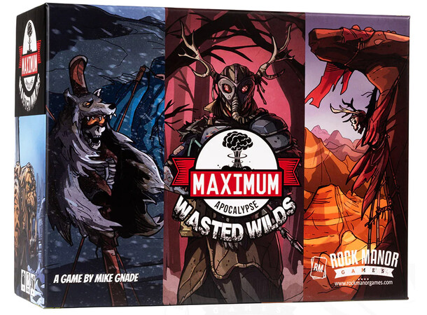 Maximum Apocalypse Wasted Wilds Brädspel 