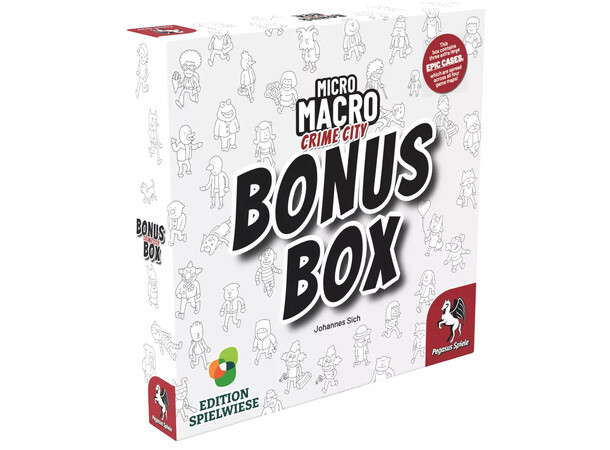 MicroMacro Crime City Bonus Box Expansion till MicroMacro Crime City 