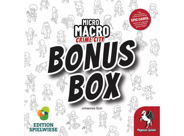 MicroMacro Crime City Bonus Box Utvidelse til MicroMacro Crime City 