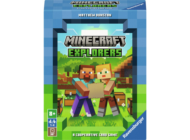Minecraft Explorers Kortspel Svensk utgåva 