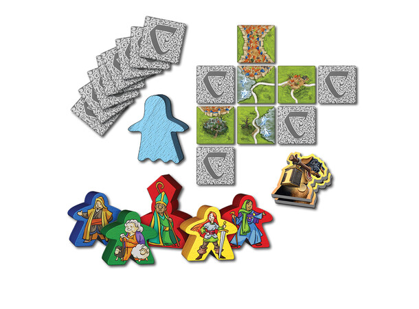 Mists Over Carcassonne Brädspel Svensk utgåva 