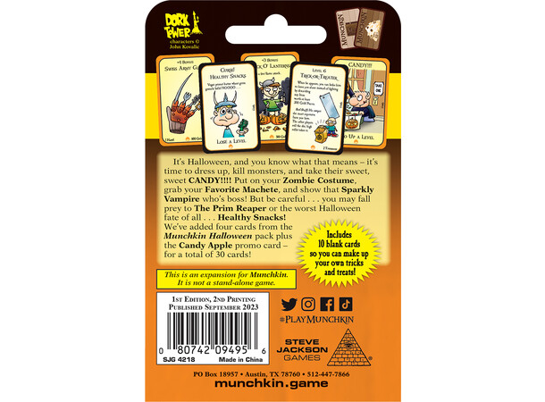 Munchkin Tricky Treats Expansion Utvidelse til Munchkin 