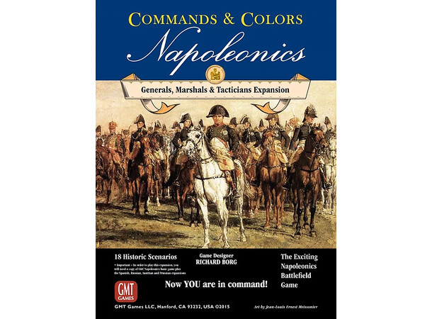 Napoleonics Generals Marshals Tacticians Utvidelse Commands & Colors Napoleonics