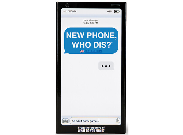 New Phone Who Dis (UK ed.) Brettspill