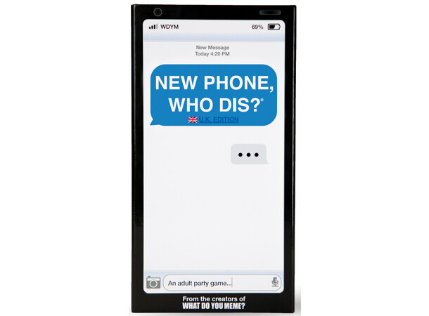 New Phone Who Dis Brädspel 