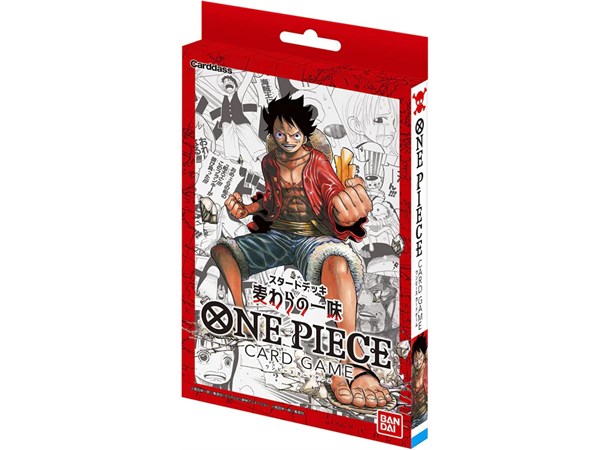 One Piece TCG Starter Straw Hat Crew One Piece Card Game Starter Deck 