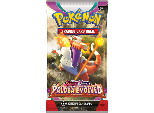Pokemon Paldea Evolved Booster Scarlet & Violet 2