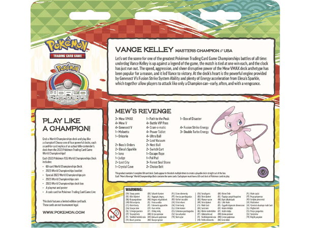 Pokemon World Championship 2023 #2 Mew's Revenge - Vance Kelley