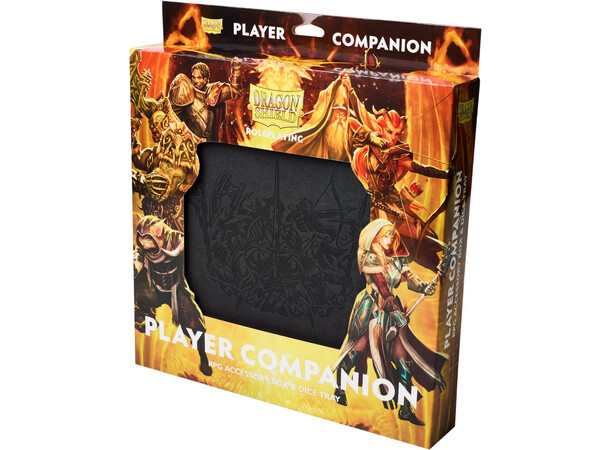 RPG Player Companion - Iron Grey Dragon Shield Roleplaying 