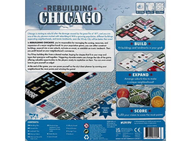 Rebuilding Chicago Brettspill 