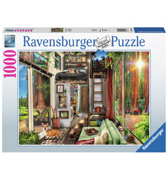 Redwood Forest Tiny House 1000 bitar Ravensburger Puzzle Pussel
