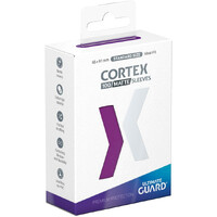 Sleeves Cortex Lila MATTE x100 66x91 Ultimate Guard Standard Size